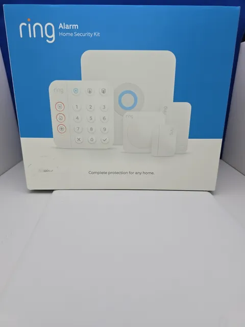 Ring Alarm 8-Piece Security Kit 2nd Gen Home security System Works w/ Alexa
