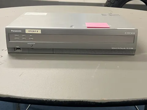 I-Pro Network Disk Recorder (NVR) 6TB MODEL WJ-NV300. IP Camera Recorder & CCTV