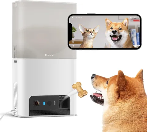 Petcube Bites 2 Lite Smart Hd Pet Camera with Treat Dispenser NEW!!!!!