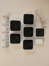 Lot of 5 Blink Indoor 3rd Gen Cameras BCM00410U + Sync Module Tested