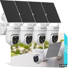 Vicohome 2K AI Solar Security Camera Wireless Outdoor, Wi-Fi (2.4 GHz) 4CQ4