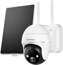 Solar Security Cameras Wireless Outdoor, 360° View Outdoor Camera Wireless Solar