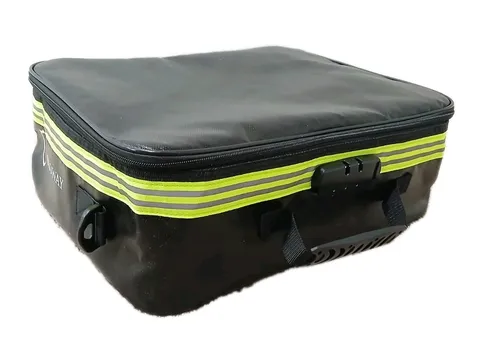 Roloway Fireproof File Organizers Document Bag with Lock & Reflective Strip