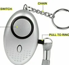 Personal Warning Alarm Mini Size Emergency Led Light seniors, hunting , fishing