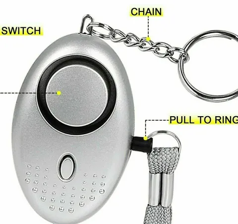 Personal Warning Alarm Mini Size Emergency Led Light seniors, hunting , fishing