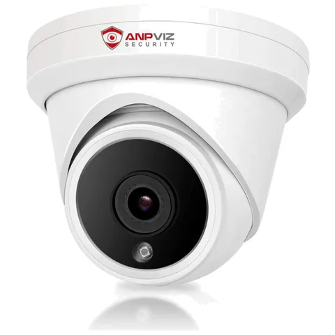 Wide Angle 5MP Dome Camera with Audio, Night Vision