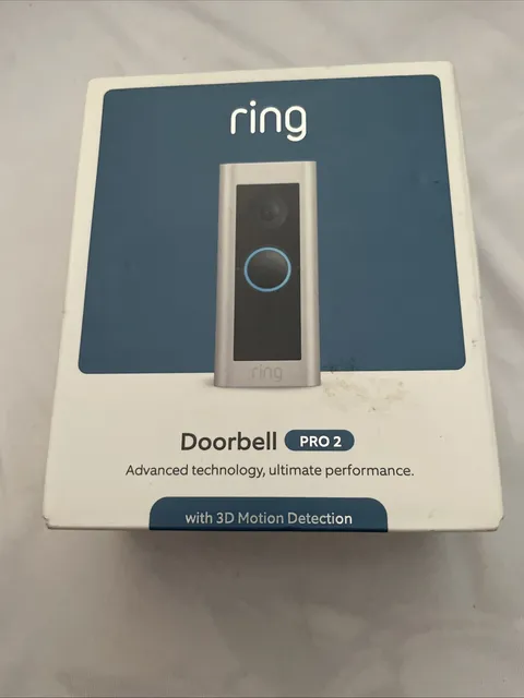NEW Ring Pro 2 Video Doorbell with 3D Motion - Brand New