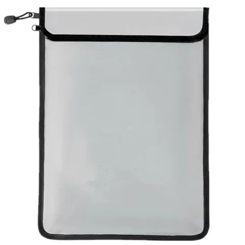 Home and Office Security Fireproof Document Bag, Waterproof vertical, Grey