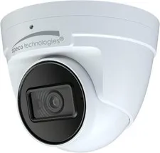 Speco 0115-1132 4mp H.265 Ip Turret Camera Ir wdr 2.8mm Fixed Lens Ndaa White