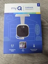 myQ Garage Plug-in Camera Gen 2 – 2K Smart Wi-Fi Garage Camera with Night Vis...