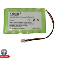 300-03864-1 7.2v 1500mAh Battery Replacement Compatible with Honeywell Alarm ...