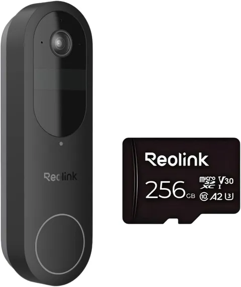 Video Doorbell (Battery) 256GB Microsd Card Bundle, 1:1 Head-To-Toe View, 2.4/5