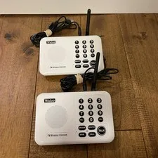 Wuloo Wireless Intercom System 2-Pack 1 Mile Range 5280ft EUC