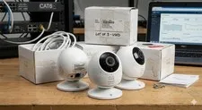 LOT OF 3  Cisco Meraki MV12WE-HW Indoor  Mini Dome Camera Unclaimed