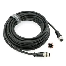 M12 A Code 5 Pin Male To Female Aviation Sensor Connector Cable 8M 26.24Ft