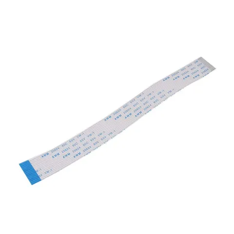 Flex Cable For Raspberry Pi Camera Module White 15cm / 6 Inch Cord 5 Pack