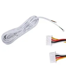 4 Core 4pin 5/10/15/20/25/30M 2.54*4P Copper Wire Cable for intercom Doorbell