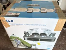 Lorex 5MP Active Deterrence 8-Channel 4-Camera 2TB HDD Wired Night Vision