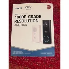Eufy Ankor 1080P Grade Resolution and HDR  Video Door bell - wired