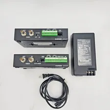 Aiphone AX Series Lot AXW-AVT Transmitter AXW-AVR Receiver PS-2420 Power Supply
