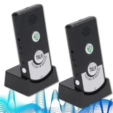 Wireless 2-Way Intercom System for Home - Long Range Voice Intercom & Doorbell U