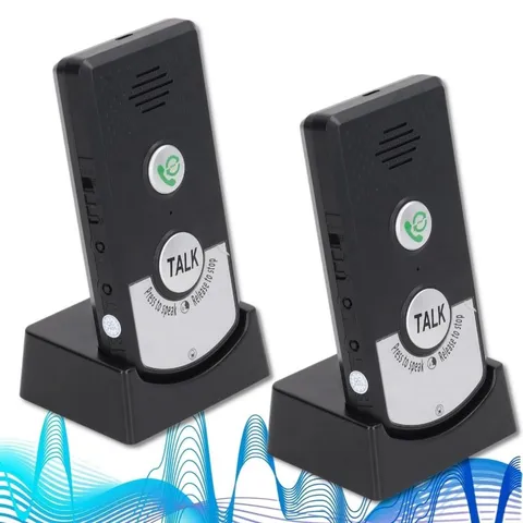 Wireless 2-Way Intercom System for Home - Long Range Voice Intercom & Doorbell U