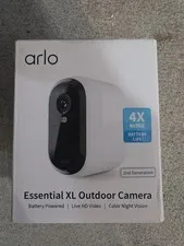 Arlo Essential XL Outdoor HD Color Camera 2nd Gen 4X Battery Life (VMC2052)- NEW