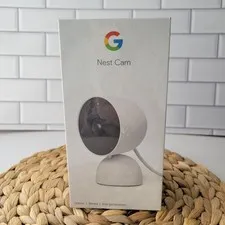 Google Nest Cam 2nd Gen Wired 1080p Indoor Home Security Camera White New in Box