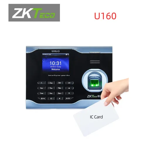 ZKTeco U160 IC Time Attendance System Time Clock Fingerprint Recognition