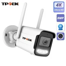 4K 8MP Outdoor IP Camera Wireless WiFi Security Surveillance Bullet