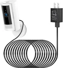 Power Adapter for Ring/Indoor Cam (2Nd Gen) and Ring/Indoor Cam(1St Gen), with 2