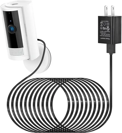 Power Adapter for Ring/Indoor Cam (2Nd Gen) and Ring/Indoor Cam(1St Gen), with 2