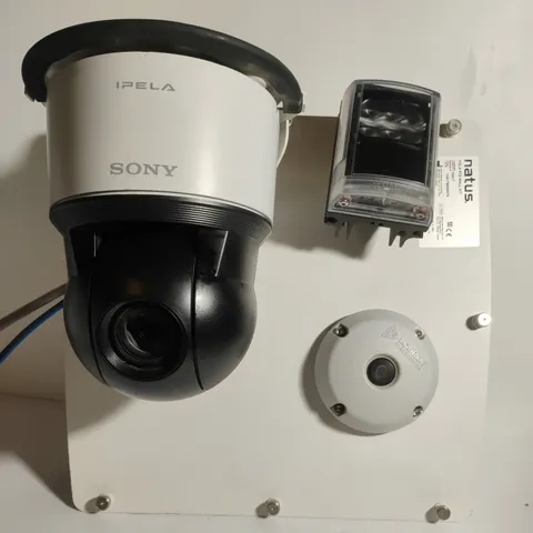 Sony IPELA SNC-EP520 Commercial Surveillance Camera  Mount, Raytec,Louroe  Set