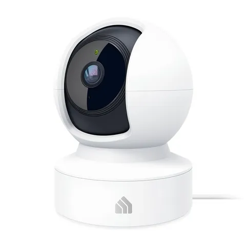 Kasa KC410S 2K+ Indoor Security Camera Pan & Tilt Wired Night Vision 2 Way Audio