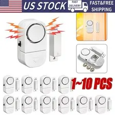 Wireless Home Window Door Burglar Security Alarm System Magnetic Sensor lot