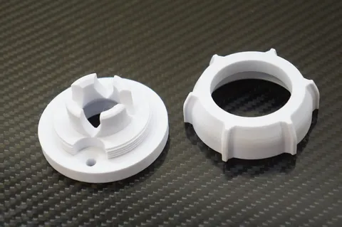 3D Threaded Base Mount Set for Ubiquiti Unifi G5 Bullet Camera (UVC-G5-BULLET)