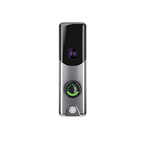 Alarm.com Skybell Slim Line Doorbell Camera (Silver)
