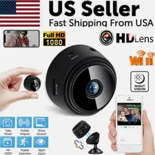 Mini Wireless Record Camera WiFi IP Home Security DVR Night Vision HD USB 1080P