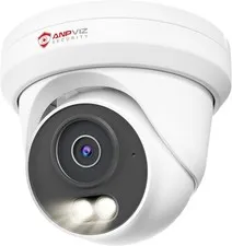 4K 8MP PoE Camera, Metal Turret Security IP Camera Outdoor Wired
