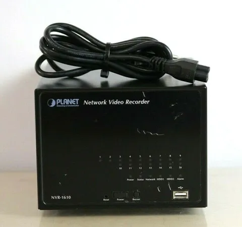 PLANET NVR-1610 V3 16-Channel Advanced Network Video Recorder, 4TB A571
