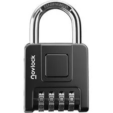 Combination Padlock Weatherproof Outdoor Indoor Lock Keyless Security Lock
