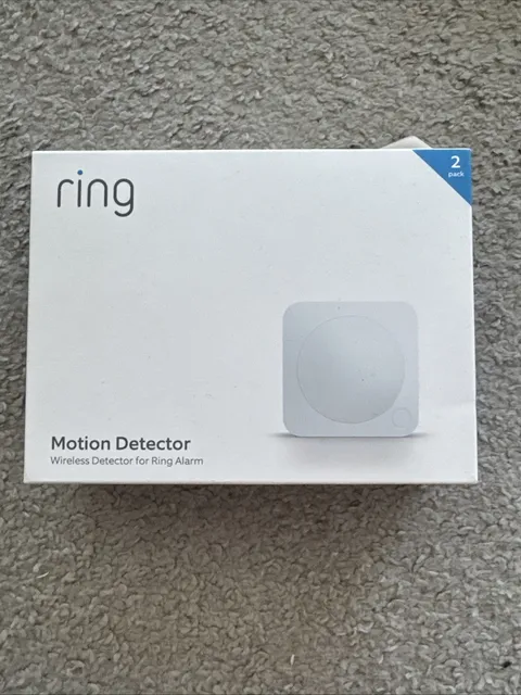 Ring Alarm Motion Detector (2nd Gen) White 2 Pack Brand New Factory Sealed