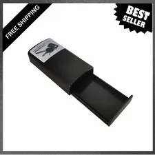 Magnetic Key Box Car Home Garage Office Emergency Key Hider Hidden Safe Black