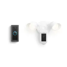 Video Doorbell Wired with  Floodlight Cam Wired Plus