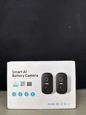 2K Security Cameras Wireless Outdoor, 2 Pack Battery Powered WiFi Cameras for Ho