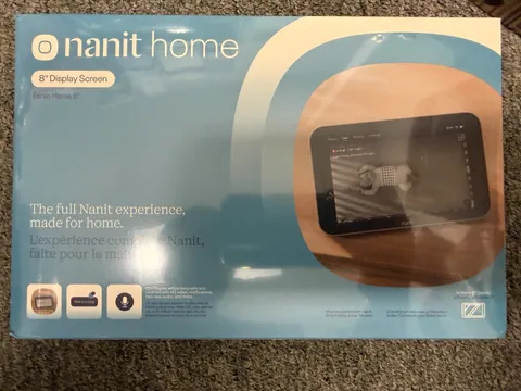 Nanit Home 8" Display SCREEN 1080PHD NEW FREE/FAST SHIPPING