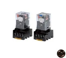 Omron Compact Power Relay Standard Type with Built-in Operation Indicator Light