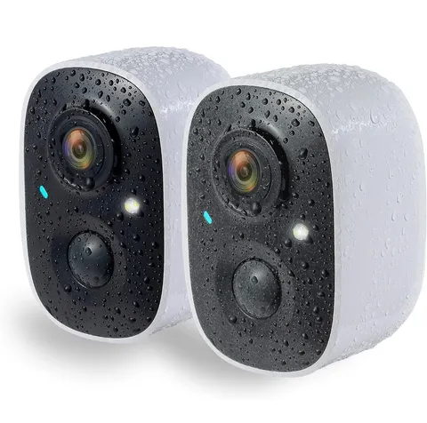 Security Camera Wireless Outdoor, Outdoor Camera Wireless 2-Way Talk Battery Pow