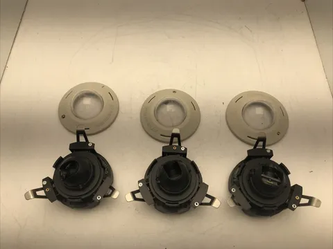 Lot of 3 Arecont Vision AV3555DN-F 3MP Indoor Flush Mount Dome Cameras