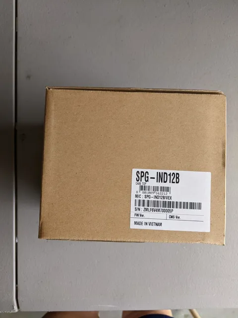 Hanwha Techwin Black replacement cover, SPG-IND12B (L17)